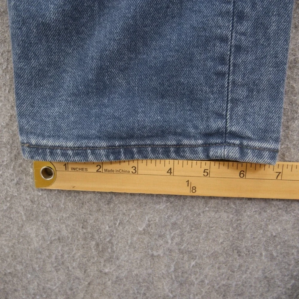Rag & Bone Jeans Mens 38 Blue Fit 1 Extra Slim Straight Mid Rise Distressed